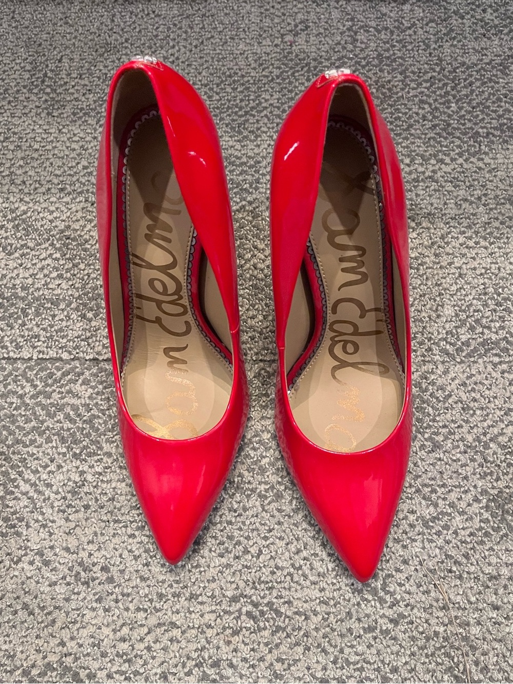 Sam Edelman Red Pumps Heels Women’s Size 9